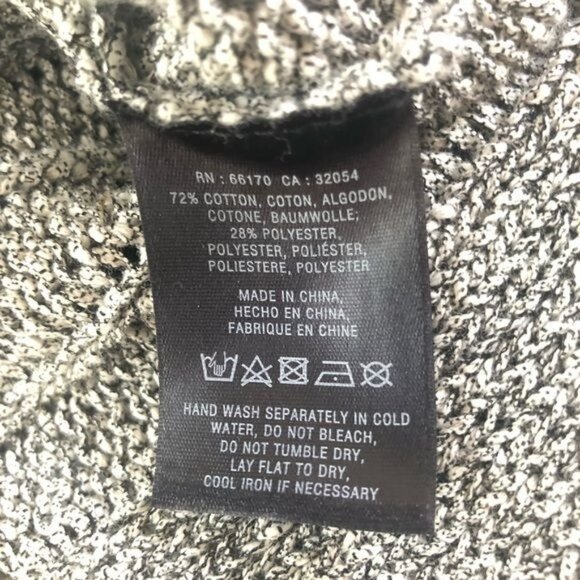Anthropologie Sparrow Sleeveless Tunic Sweater, Grey Marled Size Medium EUC - Picture 8 of 8